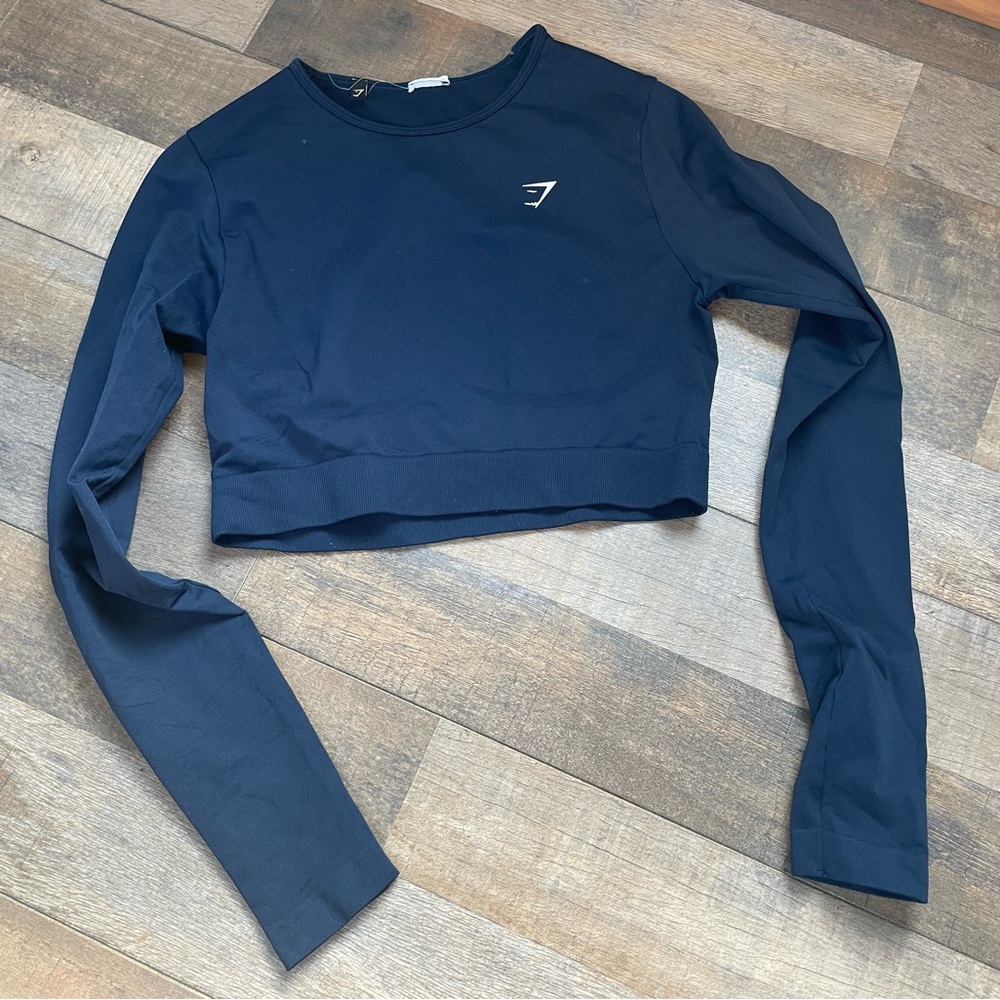 Gymshark long-sleeve cropped top